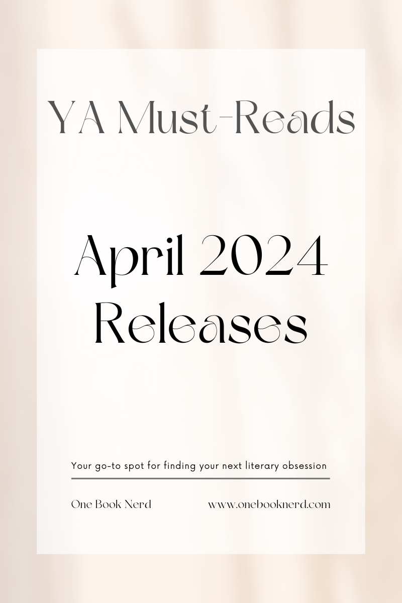 YA Books Released April 2024