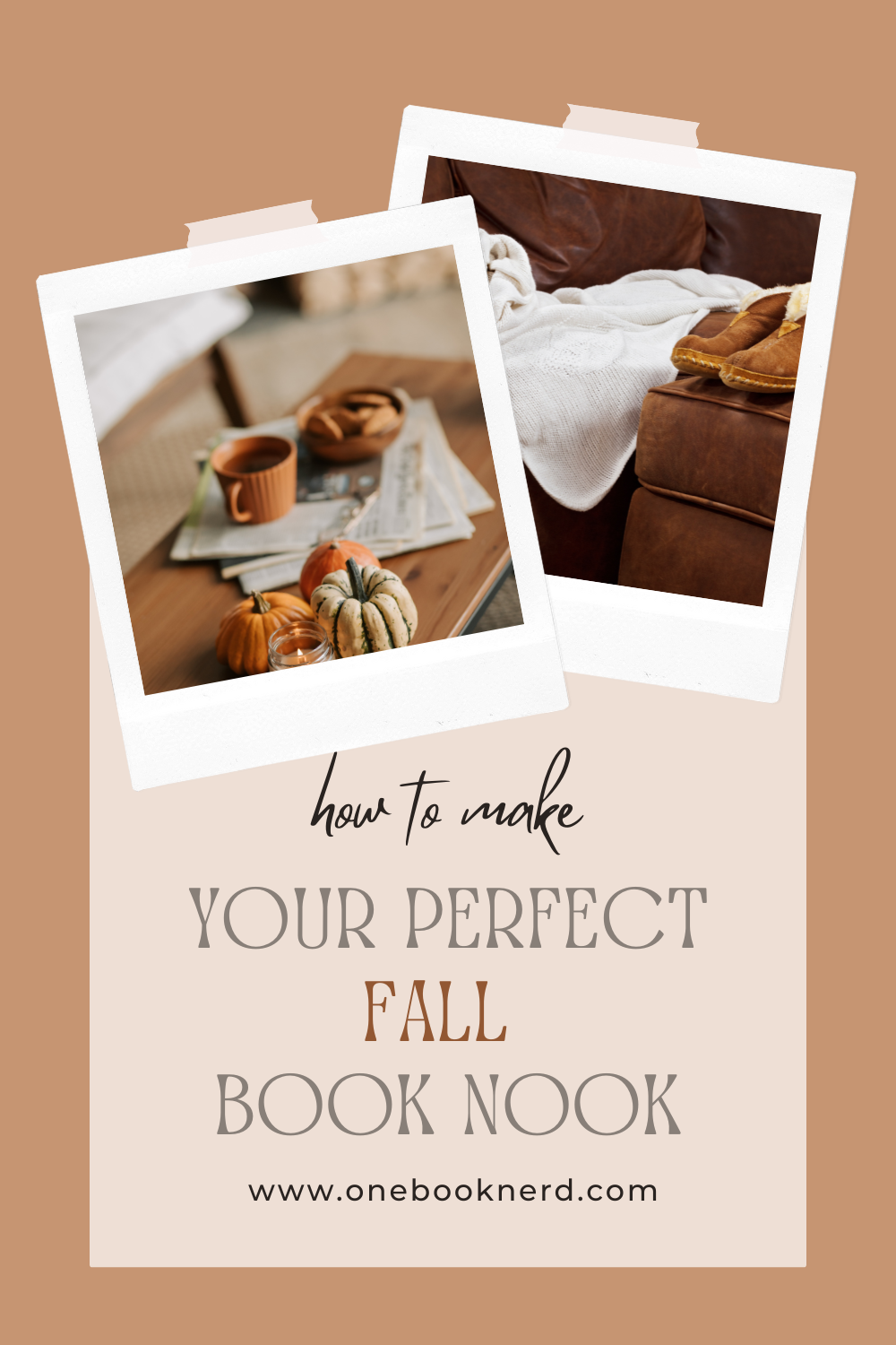 Fall Décor Ideas for Book Lovers